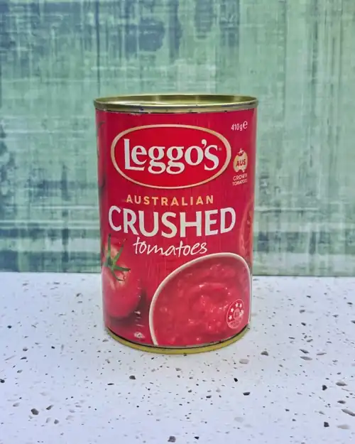  Leggo's Australian Crushed Tomatoes. 4.5 Health star rating. Australian grown tomatoes.
